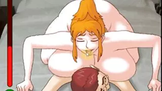 Cutie rousse sexe amateur x aux longues jambes fait s'écraser son minou en position latérale dure